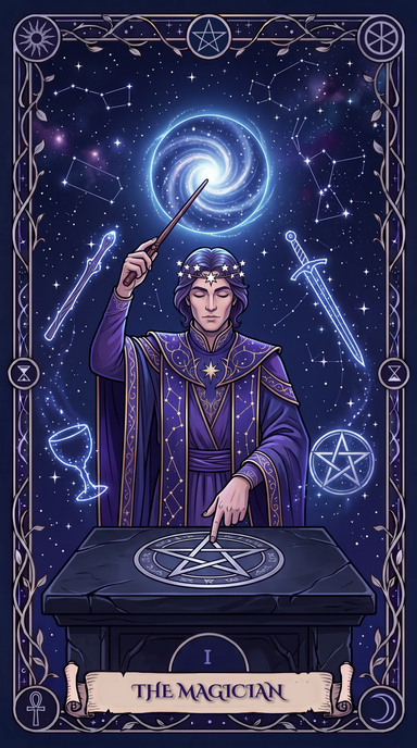 The Magician Tarot Card