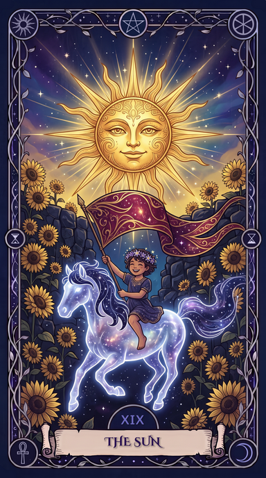 The Sun Tarot Card