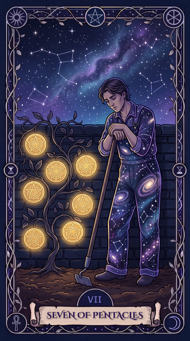 Seven of Pentacles