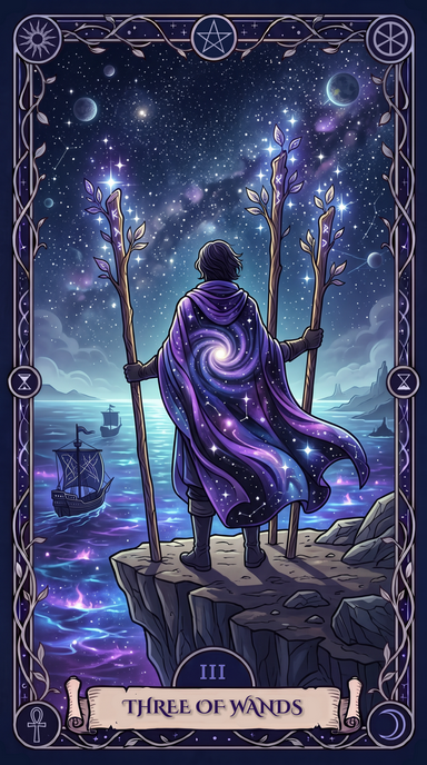 Three of Wands