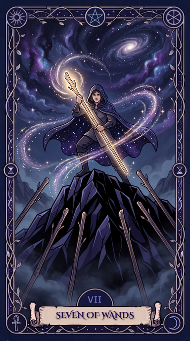 Seven of Wands