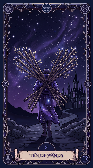 Ten of Wands